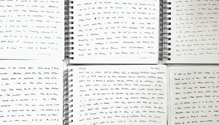 A collection of journal pages from jana rumberger, practice is the key to effective writing